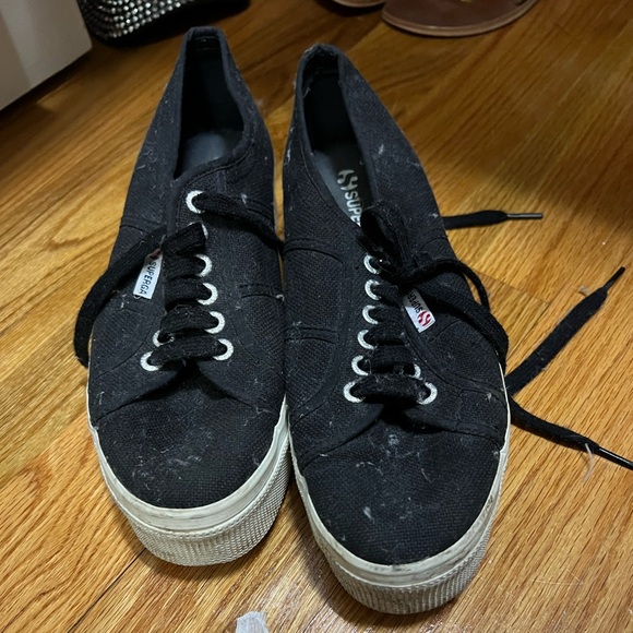 Black Platform Supergas - Picture 1 of 4